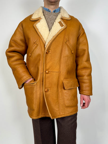 Montone shearling anni ‘70/‘80 - tg. L (50-52)