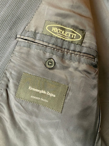 Completo Zegna “Summer Trofeo” misto mohair lana e seta - tg. 56
