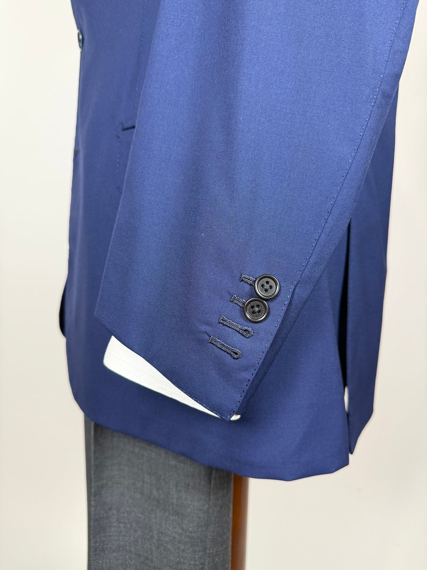 Giacca sartoriale in fresco lana blu - tg. 50/52