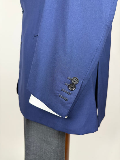 Giacca sartoriale in fresco lana blu - tg. 50/52
