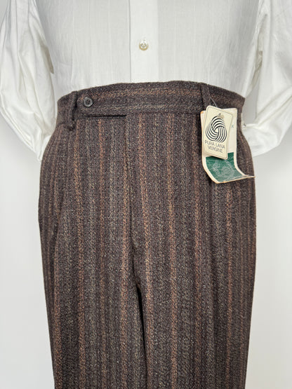 Pantaloni in tweed anni ‘70/‘80 (NOS) - tg. 46