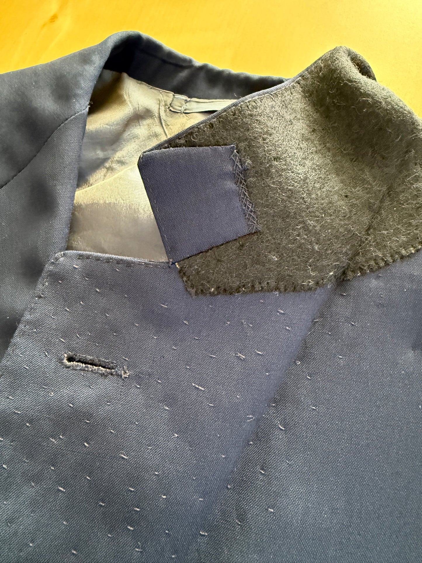 Giacca sartoriale fresco lana blu navy - tg. 50/52