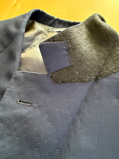 Giacca sartoriale fresco lana blu navy - tg. 50/52