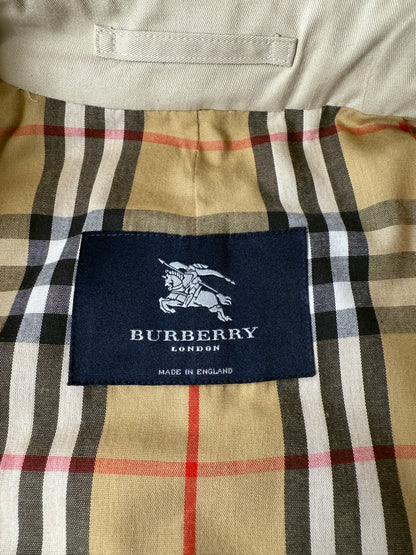 Soprabito impermeabile Burberry monopetto (nuovo) - tg. 50