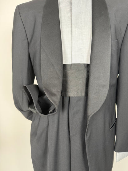 Smoking Ermenegildo Zegna in fresco lana anni ‘80/‘90 - tg. 48 drop 7