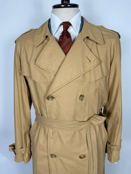 Trench anni ‘70 doppiopetto - tg. 50-52