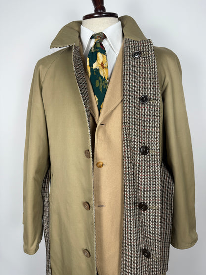 Soprabito reversibile cappotto + impermeabile anni ‘70/‘80 - tg. 46/50