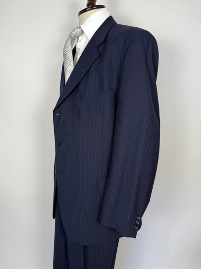 Completo Facis anni ‘90 blu gessato - tg. 58