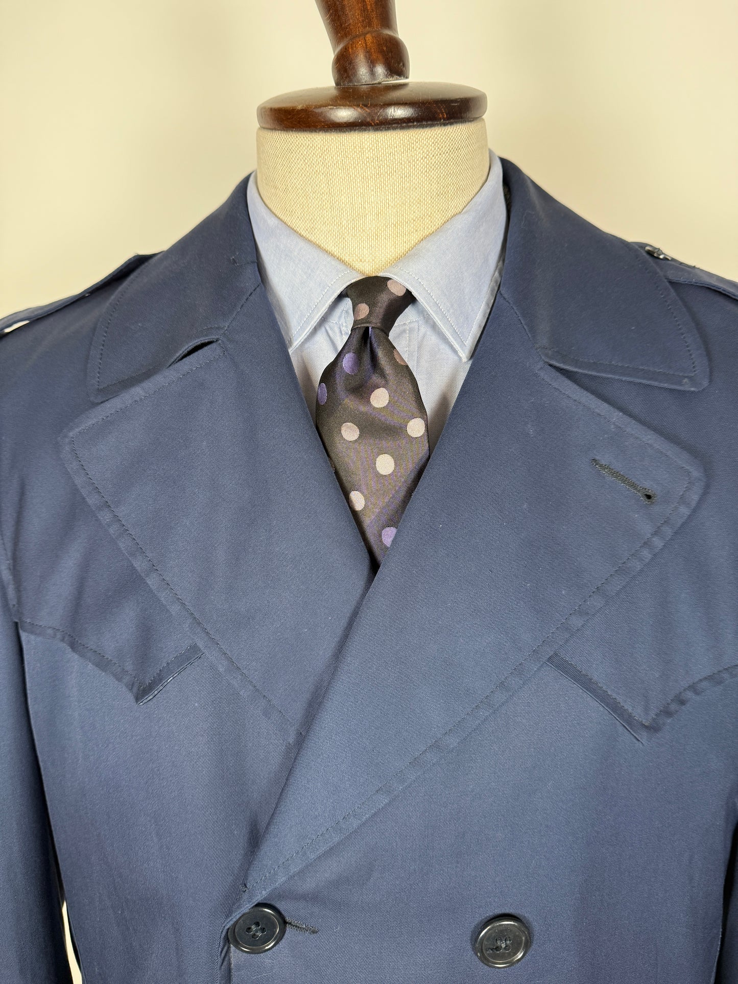 Soprabito trench Aeronautica Militare Italiana anni ‘80 - tg. 50-54