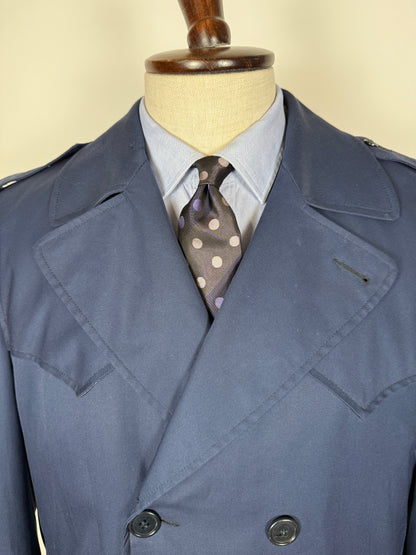 Soprabito trench Aeronautica Militare Italiana anni ‘80 - tg. 50-54