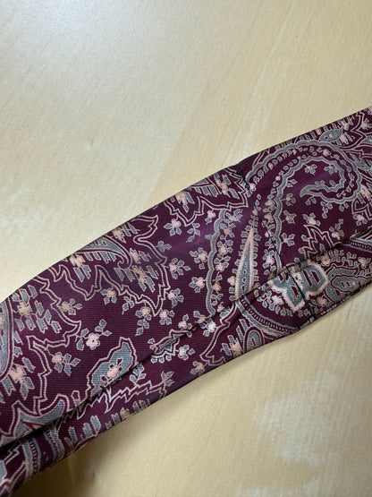 Ascot paisley bordeaux