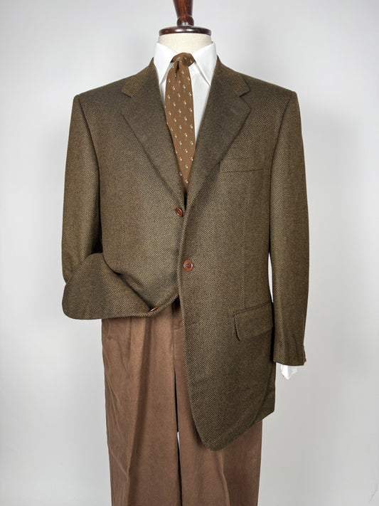 Giacca in puro cashmere tessuto Loro Piana - tg. 52