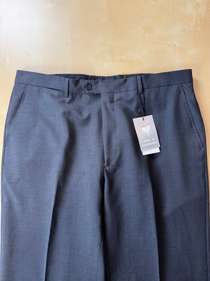Pantaloni fresco lana grigio antracite (nuovi) - tg. 56