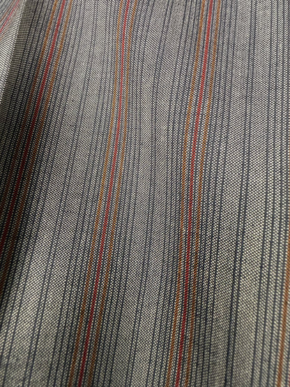 Pantaloni in cotone grigio a righe anni ‘80 (NOS) - tg. 46