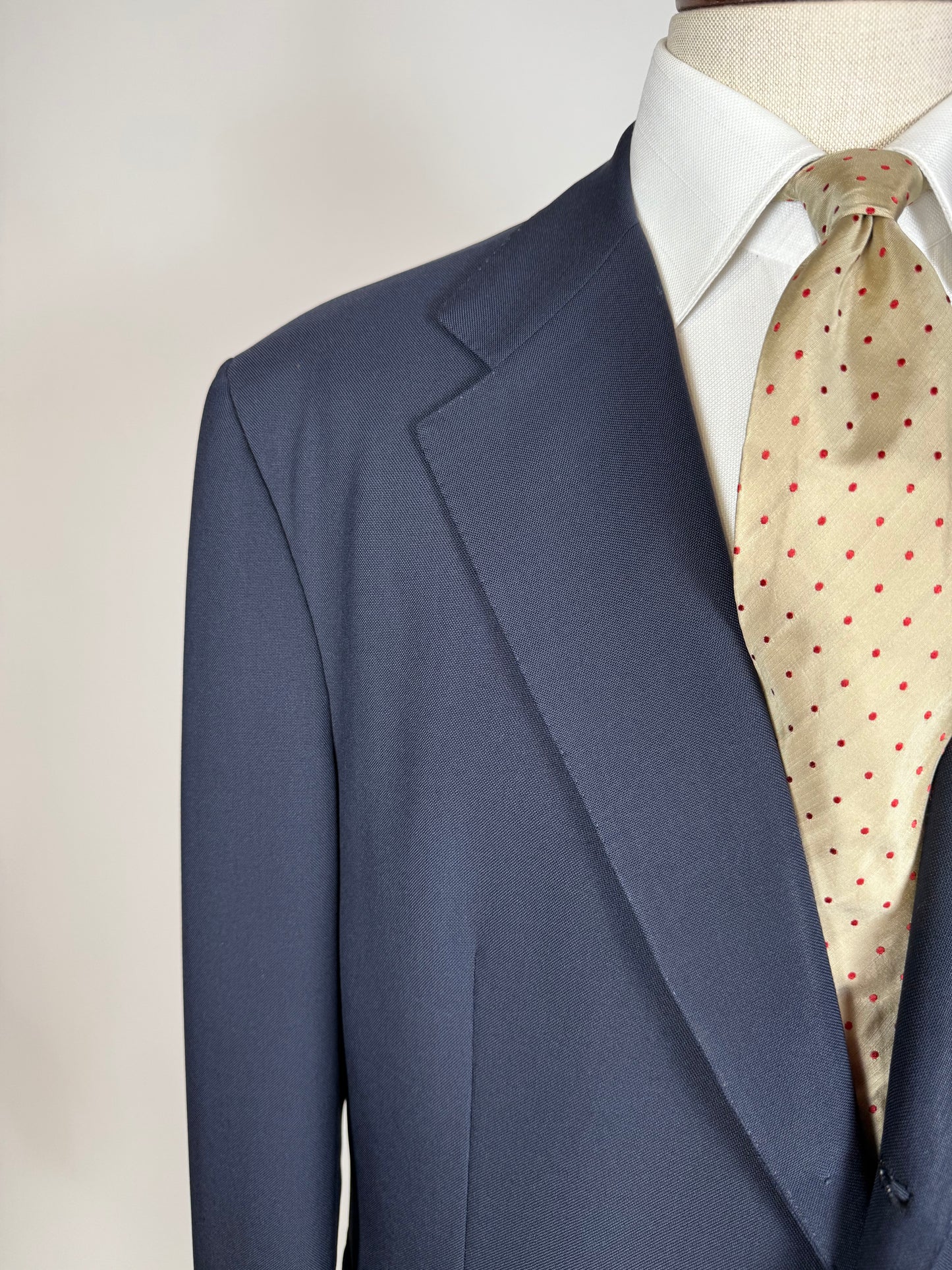 Giacca sartoriale grisaglia blu - tg. 58/60
