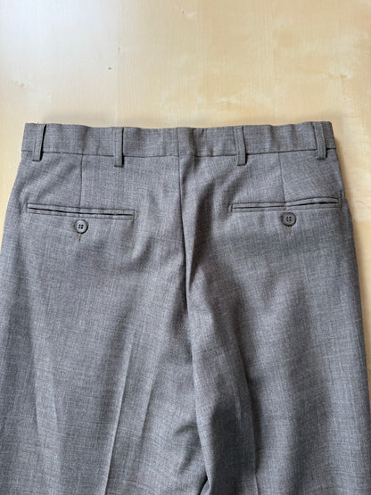 Pantaloni fresco lana marrone tabacco (NOS) - tg. 46
