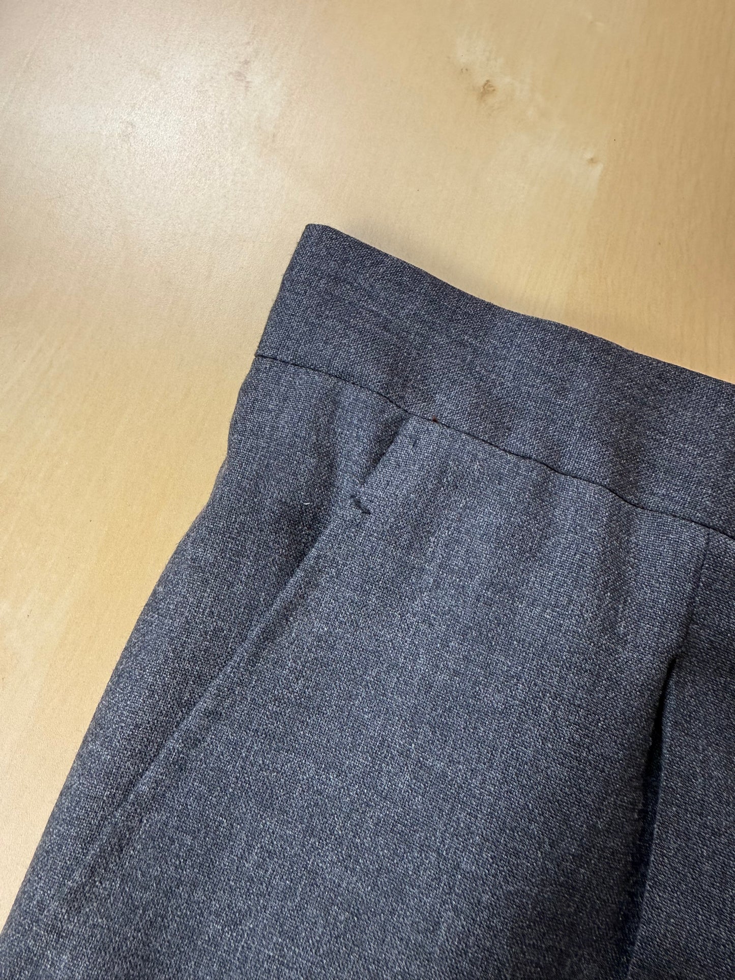 Pantaloni sartoriali fresco lana antracite - tg. 52
