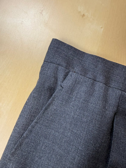 Pantaloni sartoriali fresco lana antracite - tg. 52