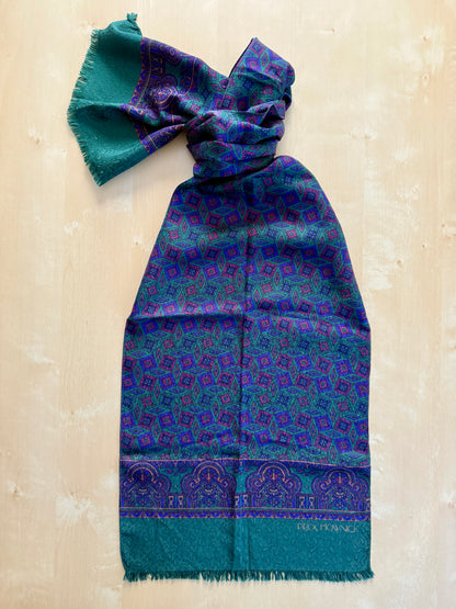 Sciarpa in seta Prochownick vintage jacquard