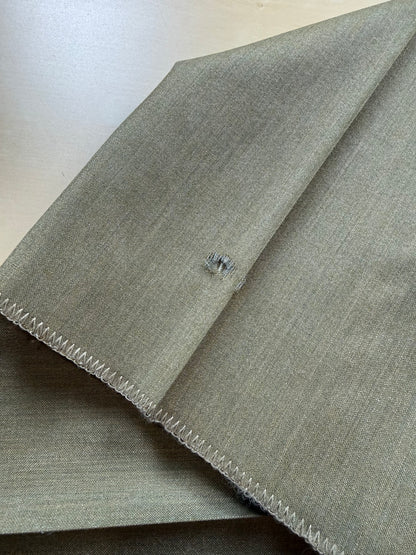 Pantaloni fresco lana verde oliva anni '80 (NOS) - tg. 50