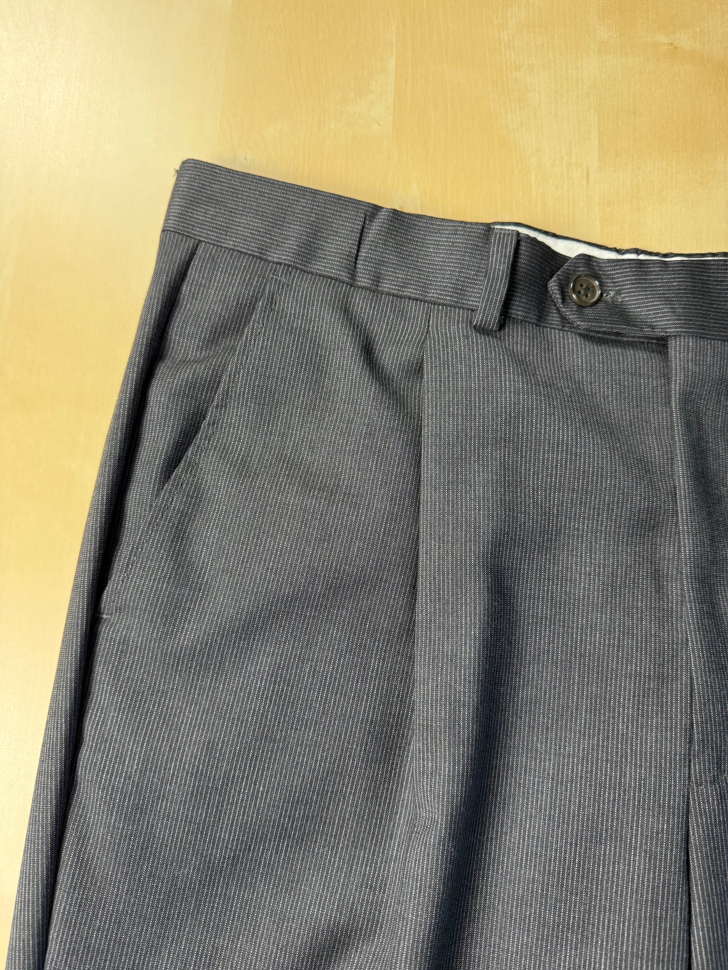 Completo 3 pezzi Yves Saint Laurent anni '90 4 bottoni - tg. 52