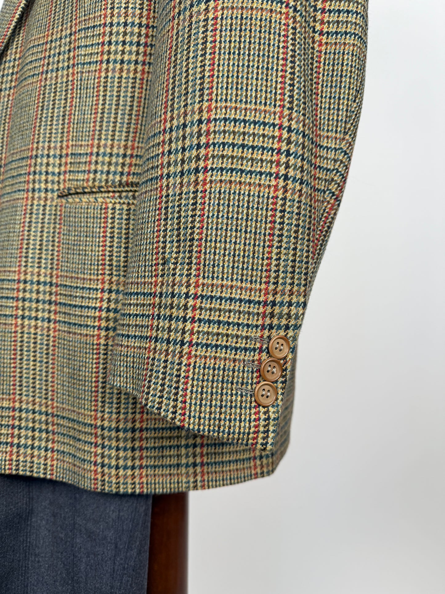 Giacca Hilton anni ‘80 principe di Galles lana e cashmere  - tg. 52