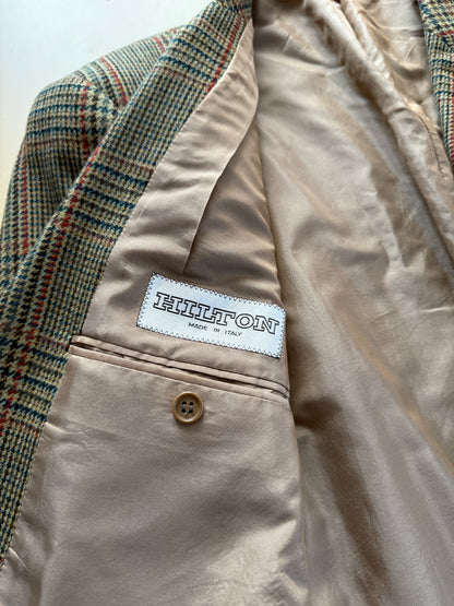 Giacca Hilton anni ‘80 principe di Galles lana e cashmere  - tg. 52