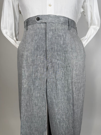 Completo in lino grigio chiaro (nuovo) - tg. 54/56