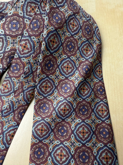 Cravatta fantasia rosette mandala