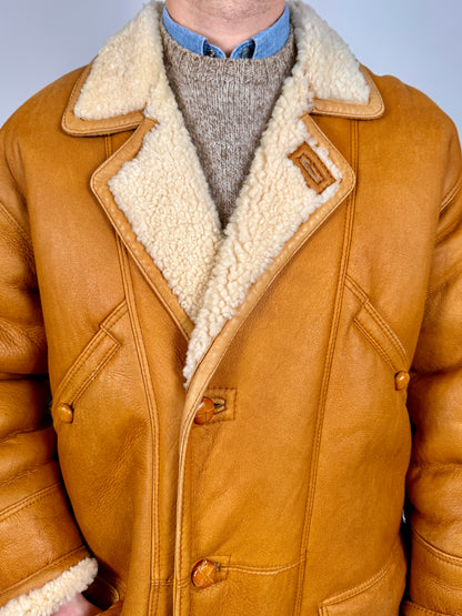 Montone shearling anni ‘70/‘80 - tg. L (50-52)