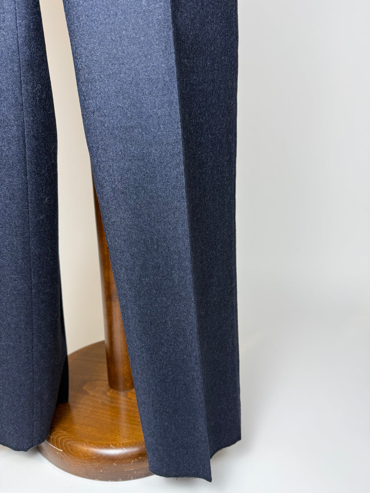 Pantaloni flanella blu notte anni '90 (NOS) - tg. 50