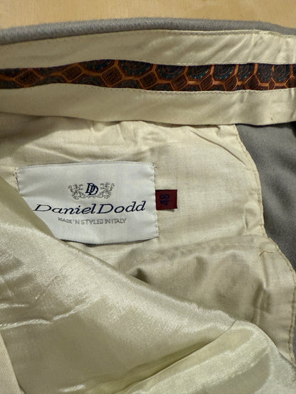 Pantalone in flanella anni ‘80 verde-grigio (NOS) - tg. 48
