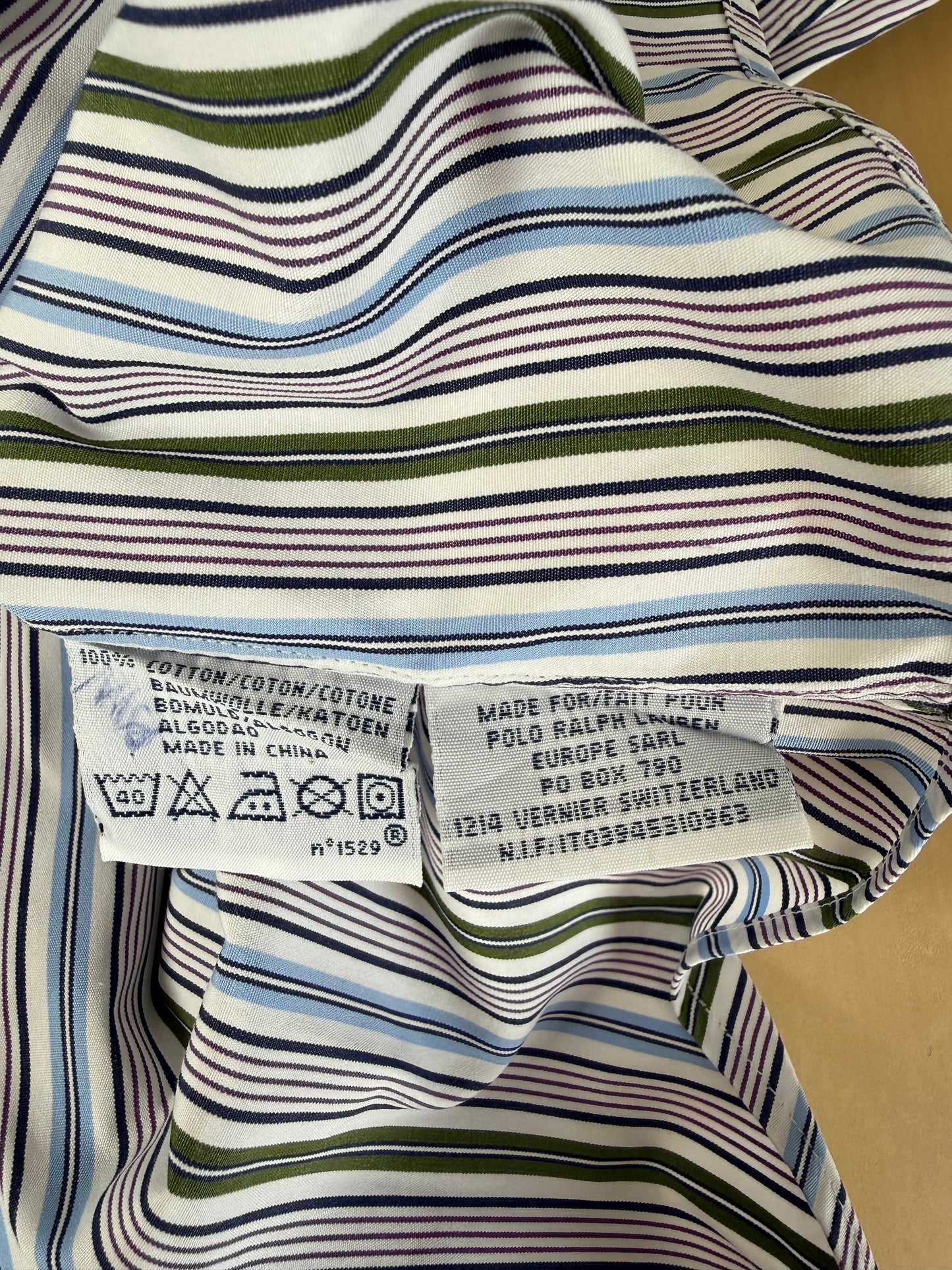 Camicia Ralph Lauren righe - XL collo 43