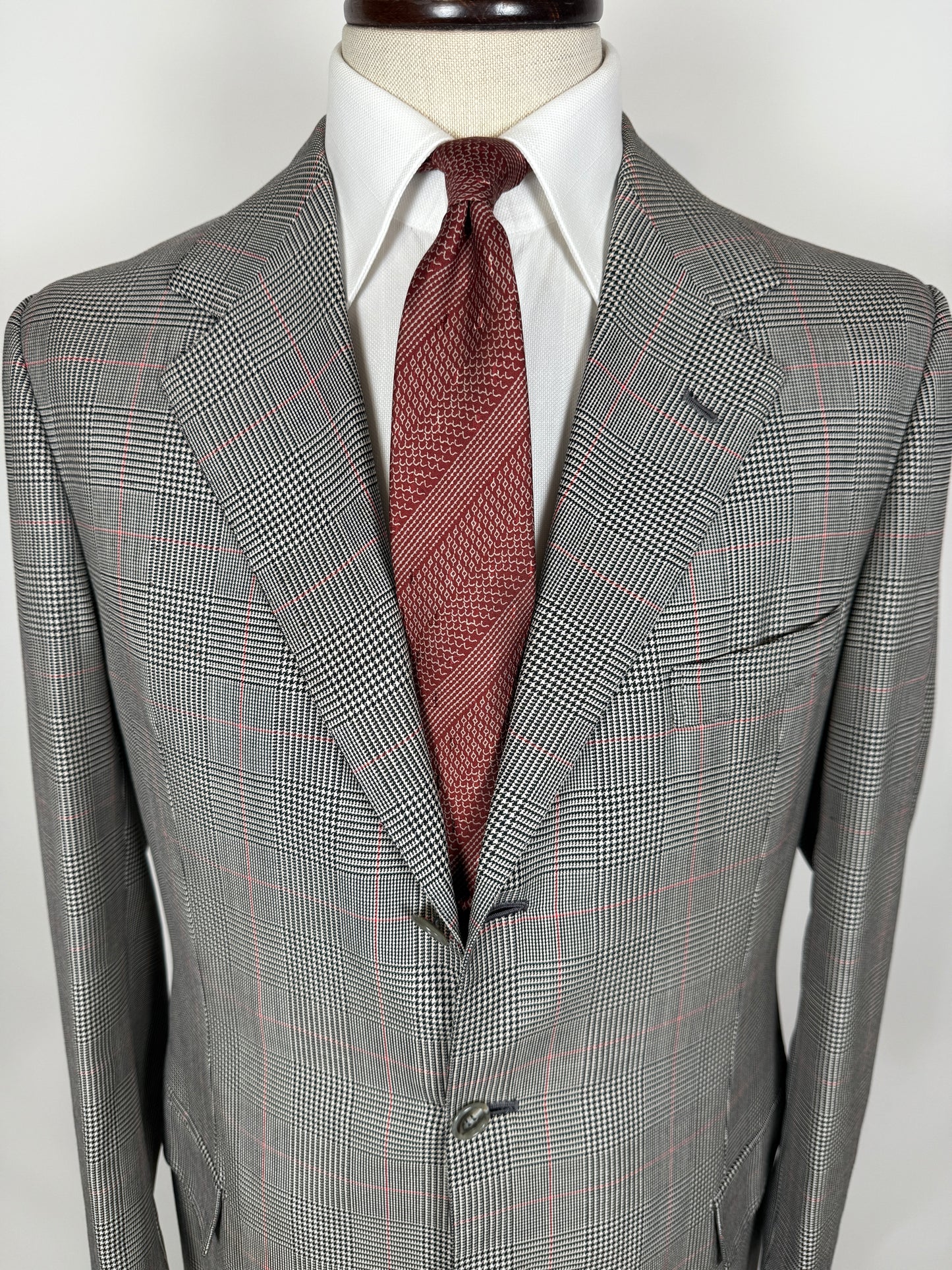 Completo sartoriale principe di Galles pettinato - tg. 52