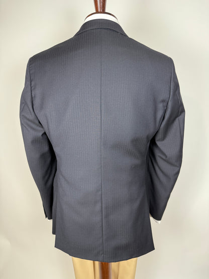 Giacca + panciotto Corneliani lana pettinata blu - tg. 50