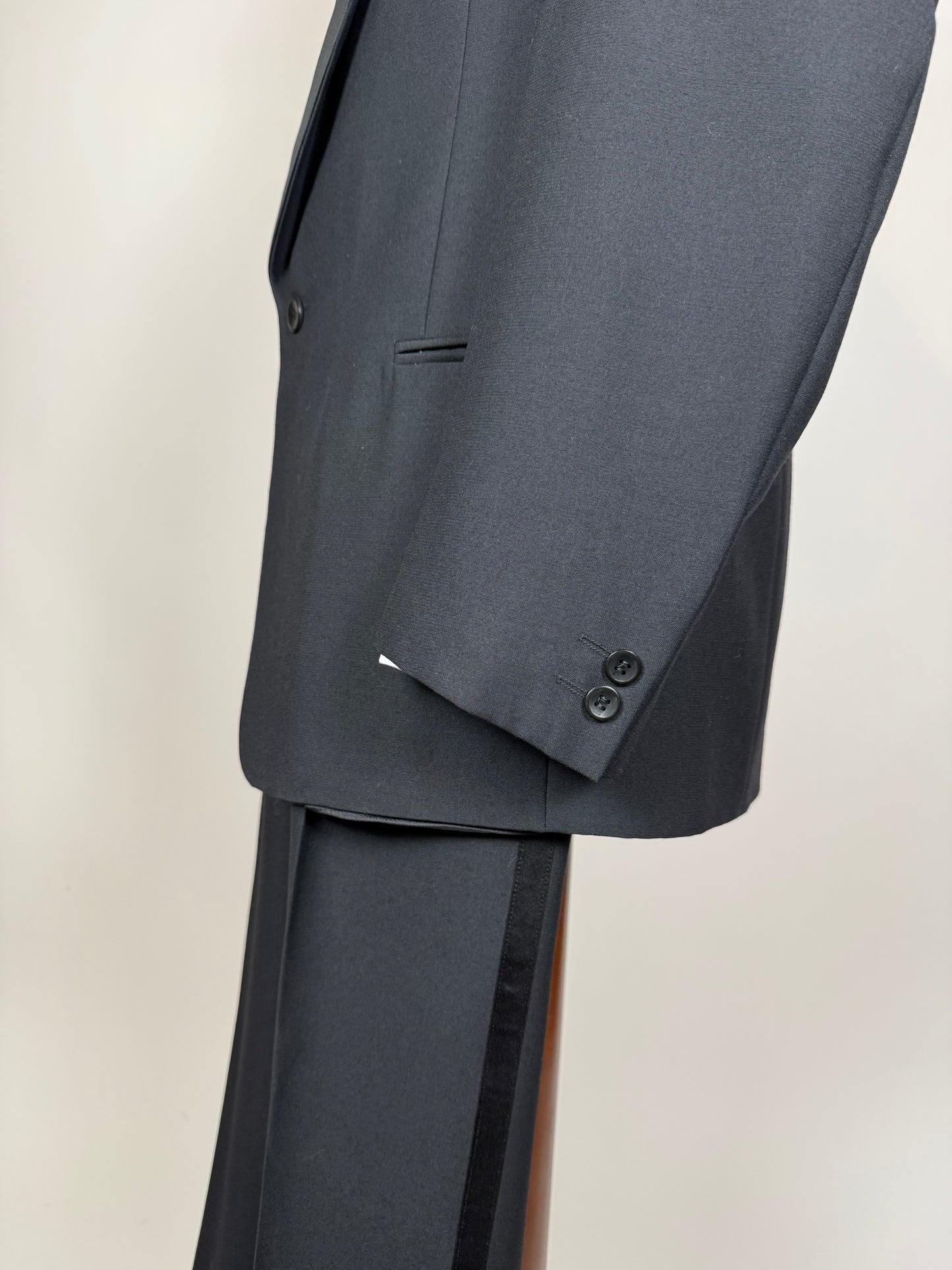 Smoking anni ‘90 revers a scialle - tg. 50 drop 8