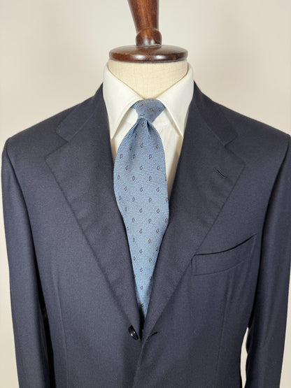 Giacca Brioni flanella lana e cashmere blu - tg. 50