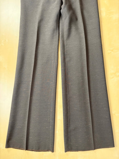 Pantaloni misto lino anni '70 (NOS) - tg.  44/46
