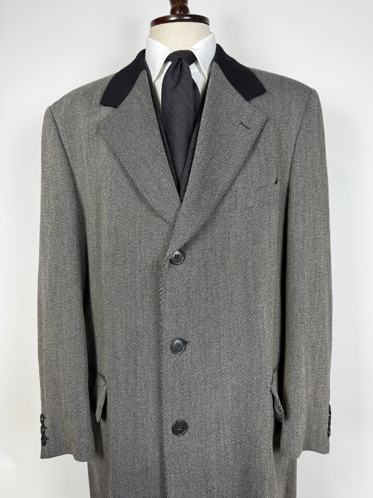 Cappotto soprabito in stile covert coat - tg. 56-58