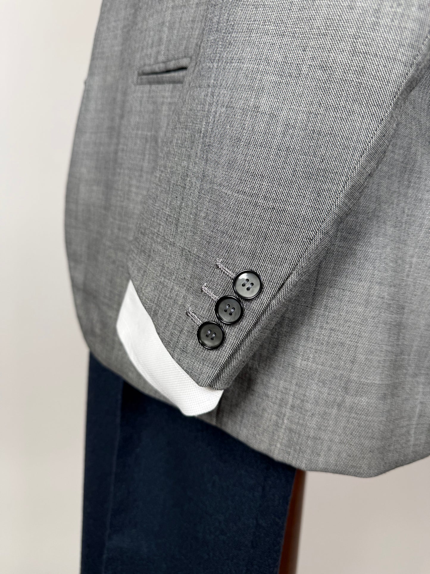 Giacca in grisaglia sartoriale anni ‘70 - tg. 46