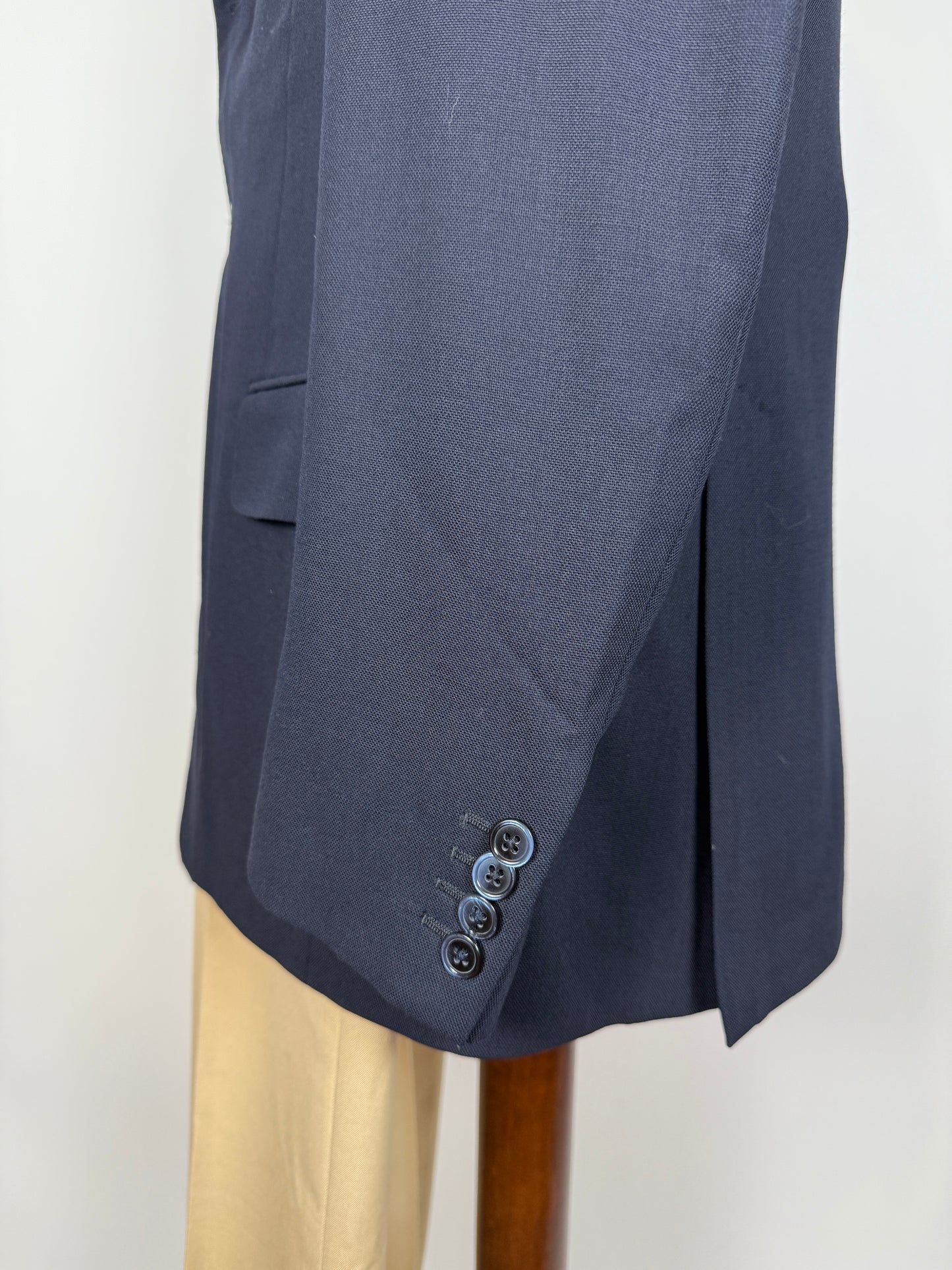 Giacca Lardini blu in hopsack - tg. 50