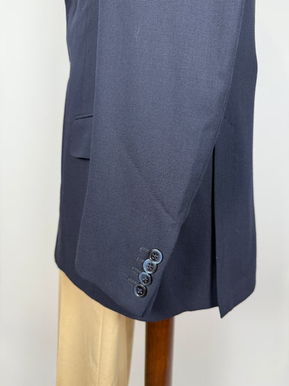 Giacca Lardini blu in hopsack - tg. 50