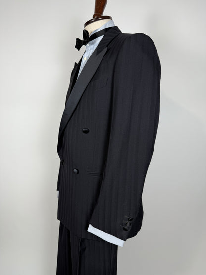 Smoking doppiopetto Corneliani anni ‘80 - tg. 44/46 drop alto