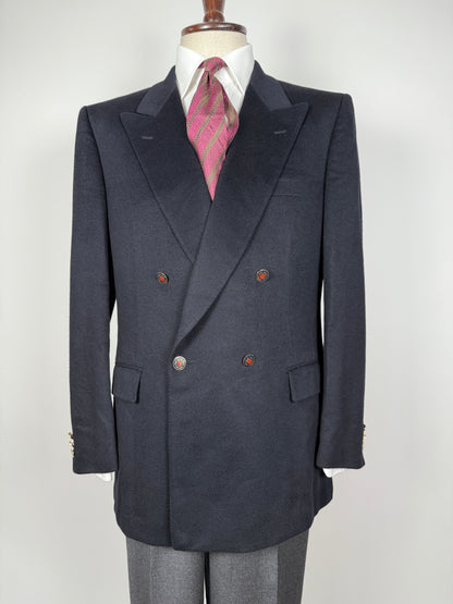 Blazer Belvest anni ‘80 doppiopetto cashmere e lana - tg. 50/52