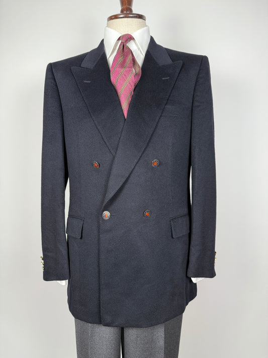 Blazer Belvest anni ‘80 doppiopetto cashmere e lana - tg. 50/52