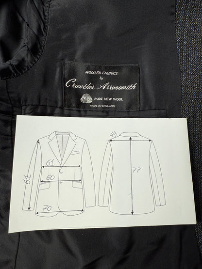 Giacca sartoriale in lana pesante inglese - tg. 54/56 drop basso