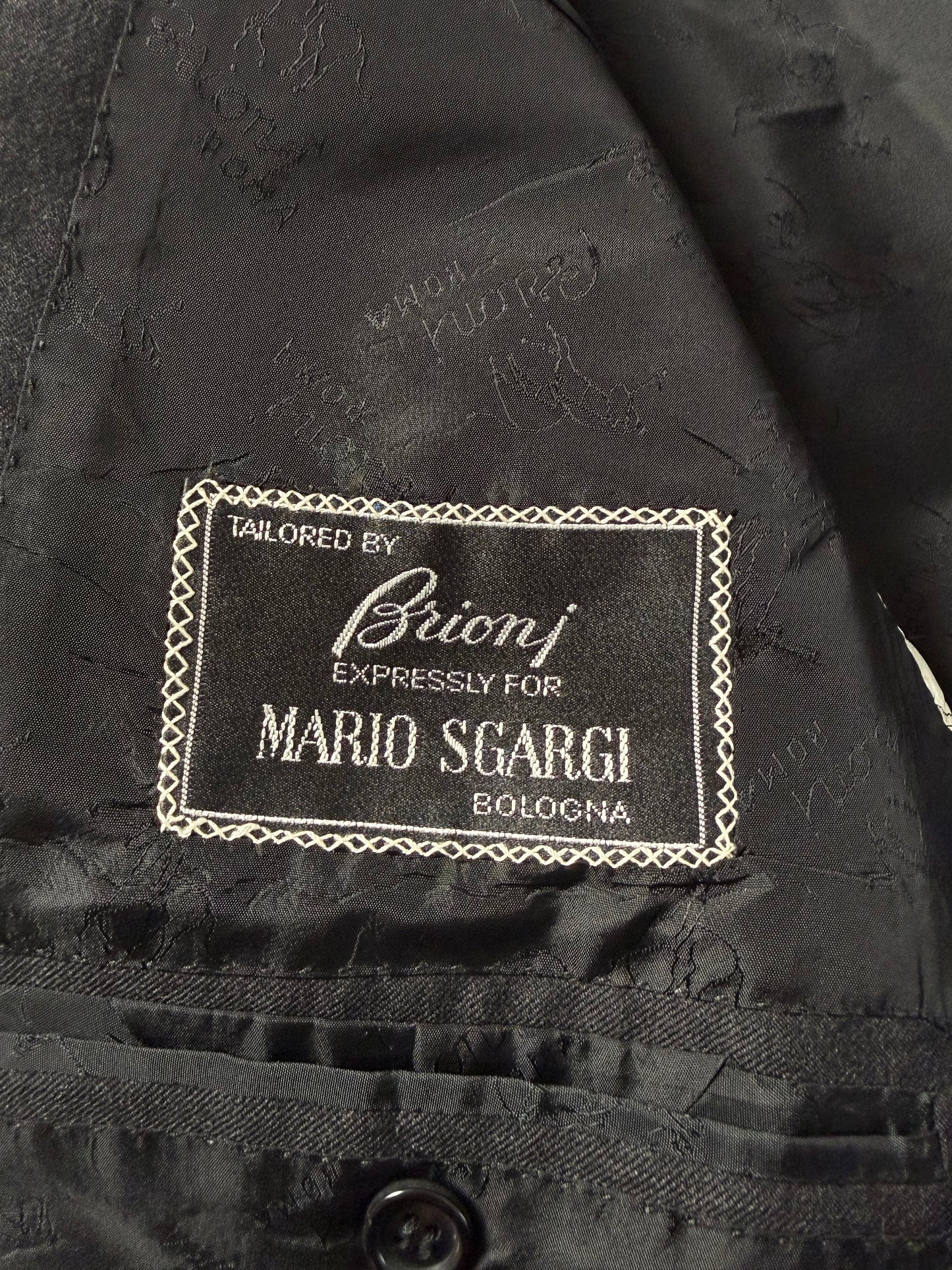 Completo Brioni flanella pettinata antracite - tg. 52