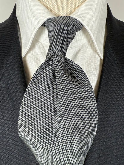 Cravatta Armani Collezioni anni ‘90 in crêpe di seta optical