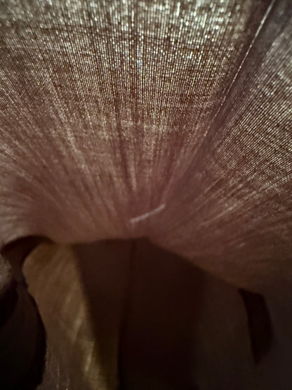 Pantaloni fresco lana cachi-marrone anni '90 (NOS) - tg. 50/52