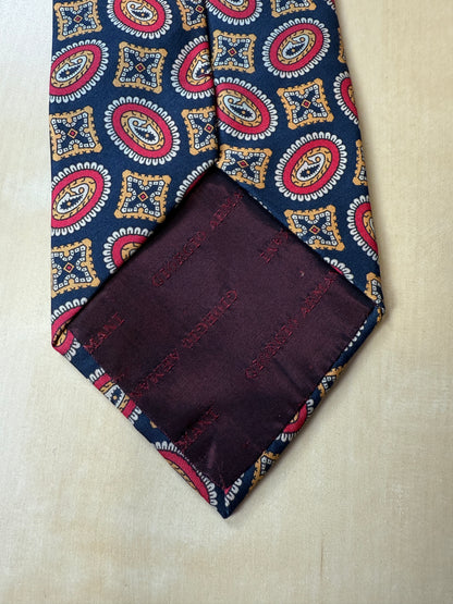 Cravatta Armani fantasia medaglioni